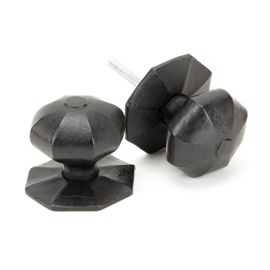 Blacksmith External Beeswax Octagonal Knob Set