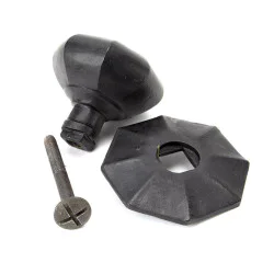 Blacksmith External Beeswax Octagonal Centre Door Knob
