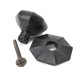 Blacksmith External Beeswax Octagonal Centre Door Knob