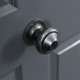 Blacksmith Pewter Patina Regency Centre Door Knob