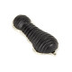 Ebony Beehive Escutcheon with Nickel Backplate