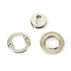 Polished Nickel Round Escutcheon