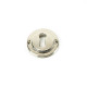 Polished Nickel Beehive Round Escutcheon