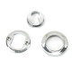 Polished Chrome Round Euro Escutcheon