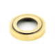 Newbury Lever on Round Rose Set - Aged Brass