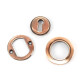 Polished Bronze Round Escutcheon