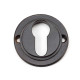 Aged Bronze Beehive Euro Escutcheon
