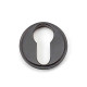 Aged Bronze Beehive Euro Escutcheon