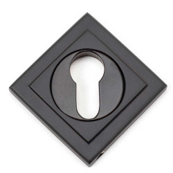 Aged Bronze Square Euro Escutcheon