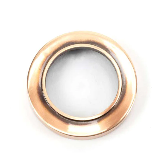 Polished Bronze Round Euro Escutcheon