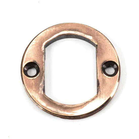 Polished Bronze Round Euro Escutcheon