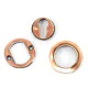 Polished Bronze Round Euro Escutcheon