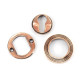 Polished Bronze Beehive Euro Escutcheon