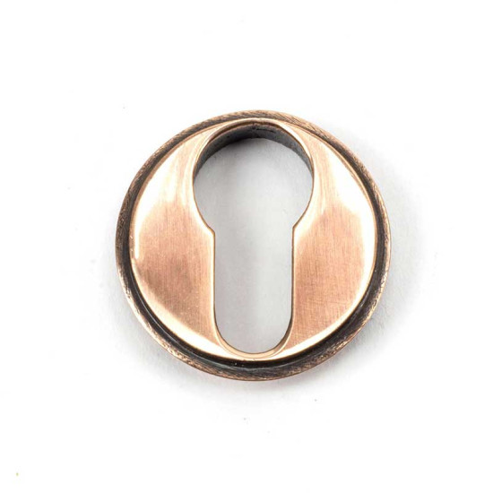 Polished Bronze Square Euro Escutcheon