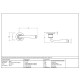 Avon Sprung Lever Door Handle on Round Rose Set - Aged Bronze