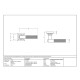 Brompton Sprung Lever Door Handle on Square Rose Set - Aged Bronze