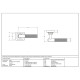 Brompton Sprung Lever Door Handle on Square Rose Set - Polished Bronze