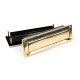 Polished Brass Letterbox
