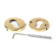 Polished Brass Regency Concealed Euro Escutcheon