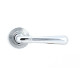 Polished Chrome Newbury Lever on Beehive Rose Set - Unsprung