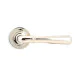 Polished Nickel Newbury Lever on Round Rose Set - Unsprung