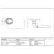 Aged Bronze Newbury Lever on Beehive Rose Set - Unsprung
