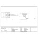 Aged Bronze Newbury Lever on Square Rose Set - Unsprung