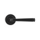Aged Bronze Avon Lever Door Handle on Beehive Rose Set - Unsprung