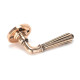 Polished Bronze Hinton Lever on Rose Set - Unsprung