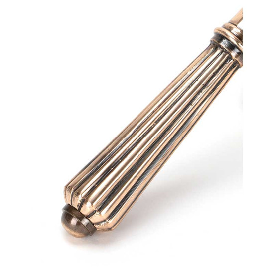 Polished Bronze Hinton Lever on Rose Set - Unsprung
