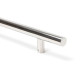 T Bar Handle with Back-to-Back Fixings - Polished Marine Stainless Steel