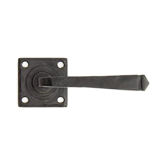 Blacksmith External Beeswax Avon Lever Door Handle on Rose Set - Sprung