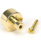 Polished Brass Kelso Cabinet Knob