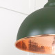 Hammered Copper Harborne Pendant in Heath