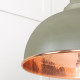 Hammered Copper Harborne Pendant in Tump