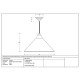 Smooth Copper Hockley Pendant in Heath