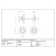Polished Chrome Round Bathroom Thumbturn Set