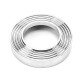 Polished Chrome Beehive Round Bathroom Thumbturn Set
