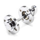 Polished Chrome Square Bathroom Thumbturn Set