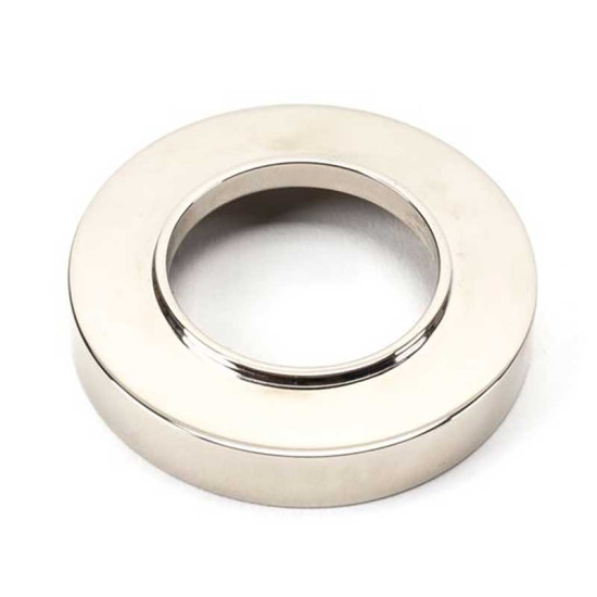 Polished Nickel Round Bathroom Thumbturn Set