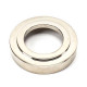 Polished Nickel Art Deco Round Bathroom Thumbturn Set