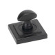 Aged Bronze Square Bathroom Thumbturn Set