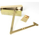 Polished Brass Heavy Duty Door Closer and Cover