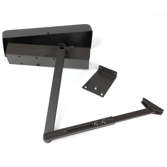 Aged Bronze Heavy Duty Door Closer and Cover