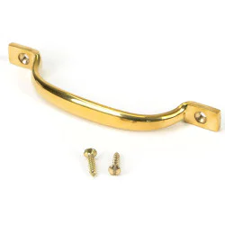 Polished Brass Slim Sash Pull