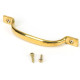 Polished Brass Slim Sash Pull