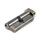 40/40 Keyed Alike Euro Cylinder Thumbturn - Polished Bronze Finish Seconds
