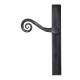 Traditional Blacksmith Monkeytail Slimline Door Lever Handle