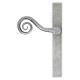 Blacksmith Pewter Patina Monkeytail Slimline Door Lever Handle