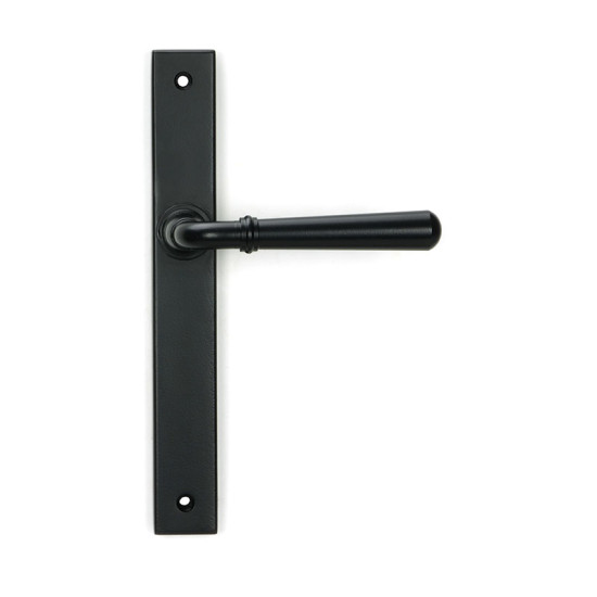 Matt Black Newbury Slimline Door Lever Handle